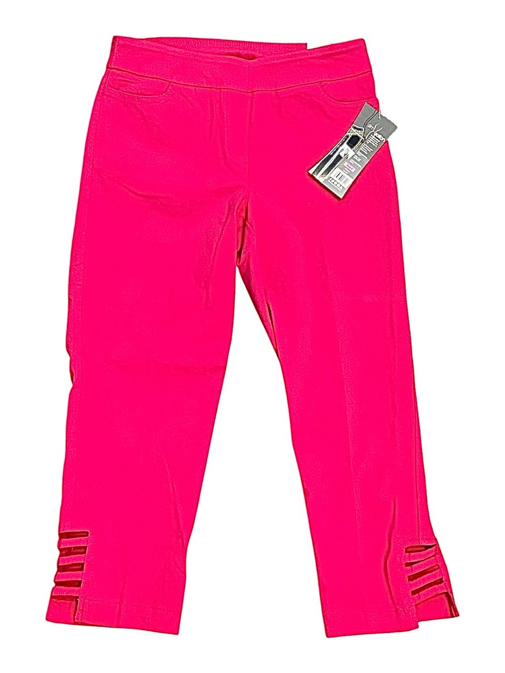 Slimsation | NEW Hot Pink pull on 5 pocket pants Sz 6